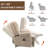 Large Size Chenille Power Lift Recliner Chair-1416607033