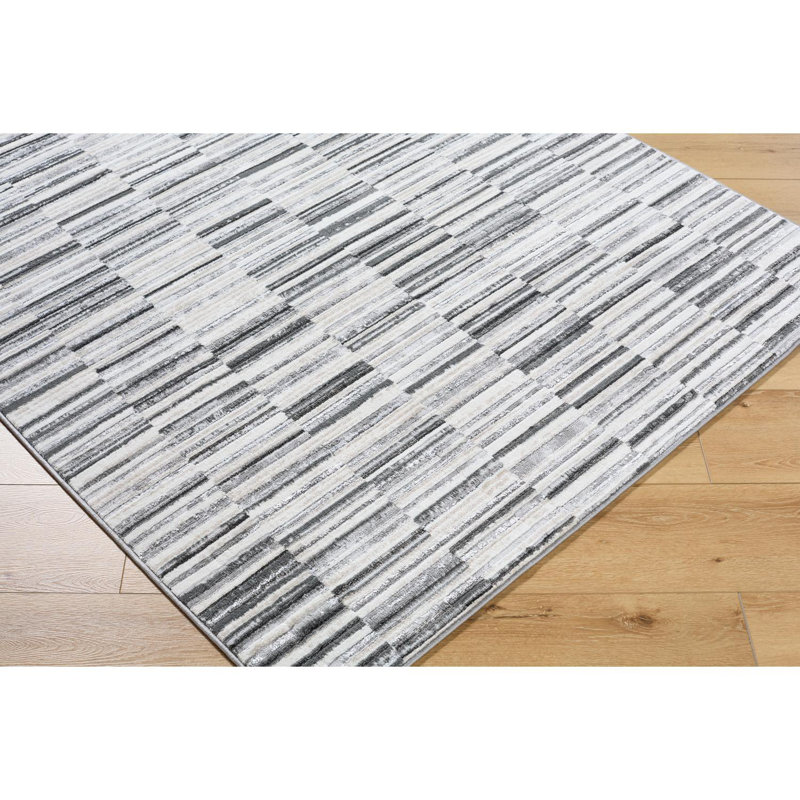Horta Machine Washable Area Rug, Rectangle 5'3" x 7'