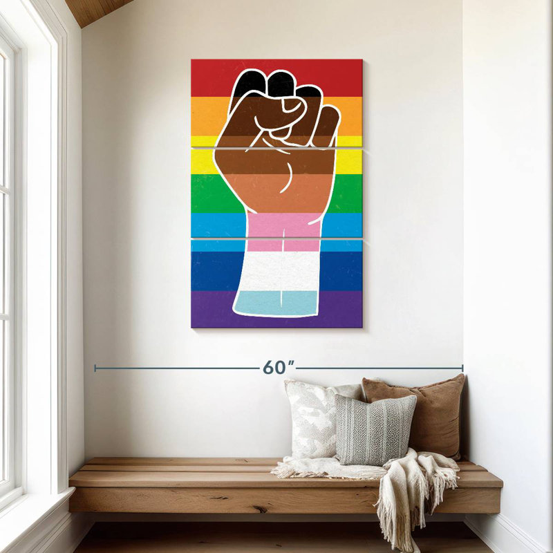 Hiltrun Honor The Pride, 45" H x 28" W