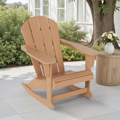 Laguna HDPE Rocking Adirondack Chair