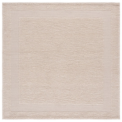 Natura Hand Woven Wool; Cotton; Recycled P.E.T Solid Color Indoor Rug
