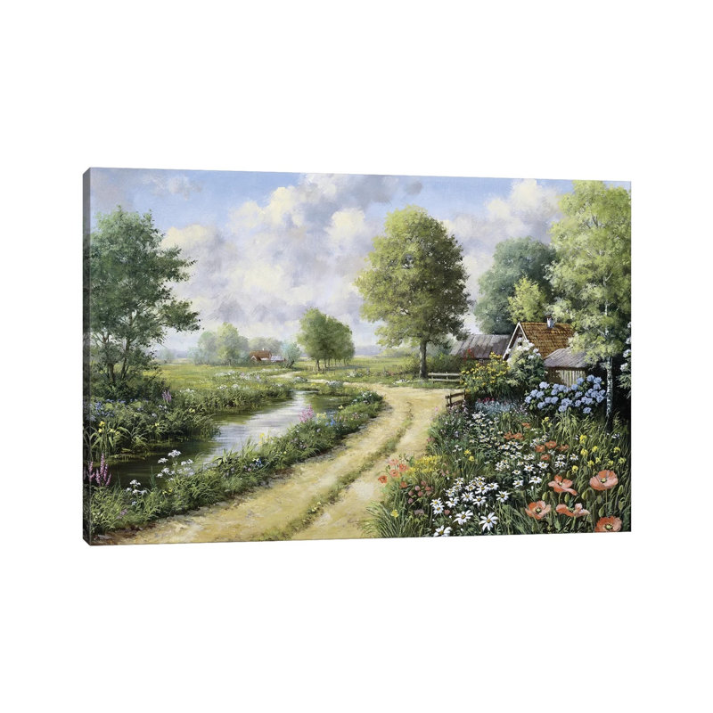 Almost Home by Peter Motz - Wrapped Canvas Painting, 66.04 cm H x 45.72 cm W x 3.175 cm D