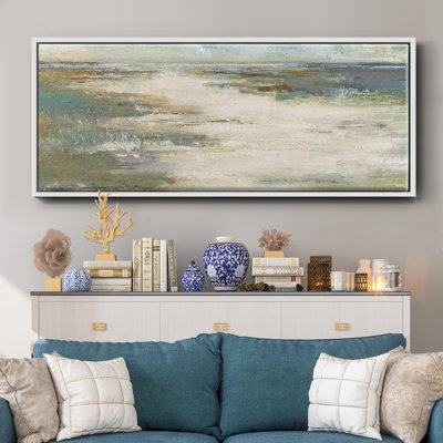 Misty Coast - toile encadrée