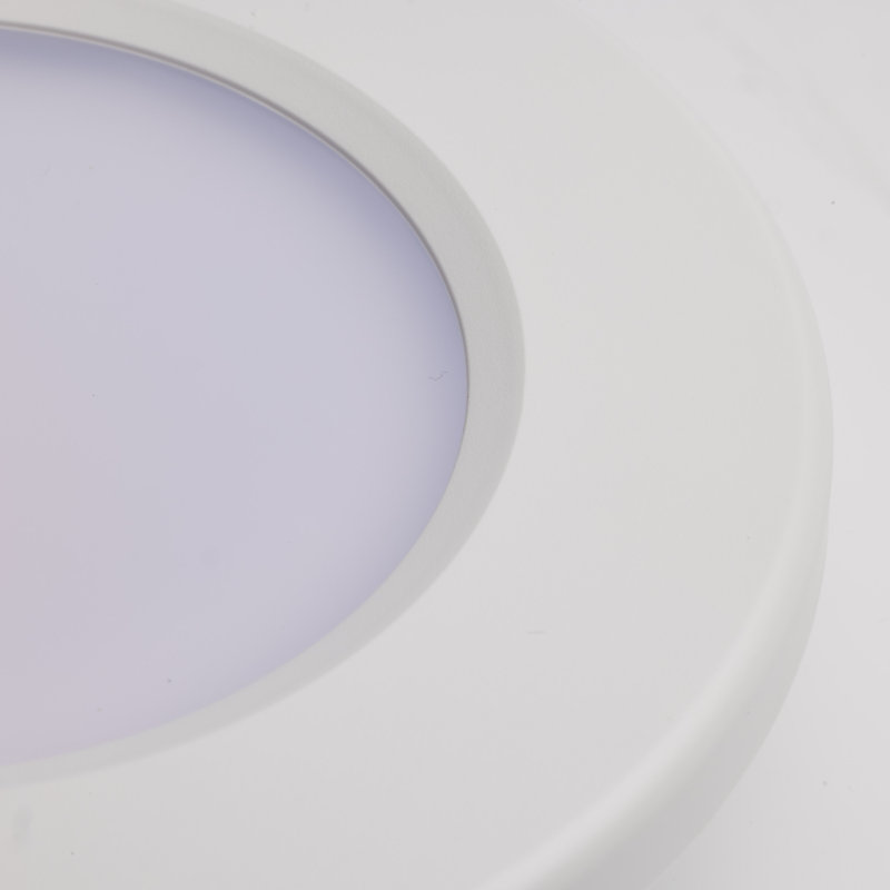 4 po - Luminaire à DEL pour montage en surface - Ensemble de 6 unités - Blanc, 5000 K