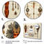 «African Sacred Symbols I» sur toile, reproduction de 3 pièces-1343497212