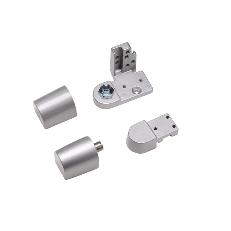 Aluminum Right Hand Offset Door Pivot Hinge Set for Storefront Door