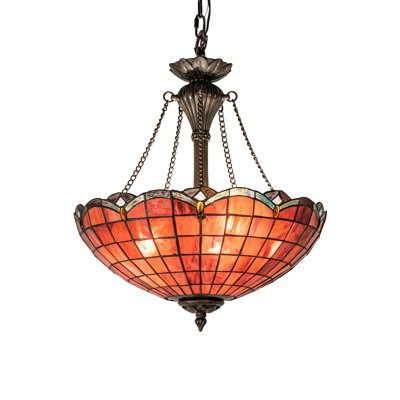 Luminaire suspendu bol 3 lumières Amiira