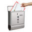 Lenka Steel Post Mounted Post Box-109681876-109681874
