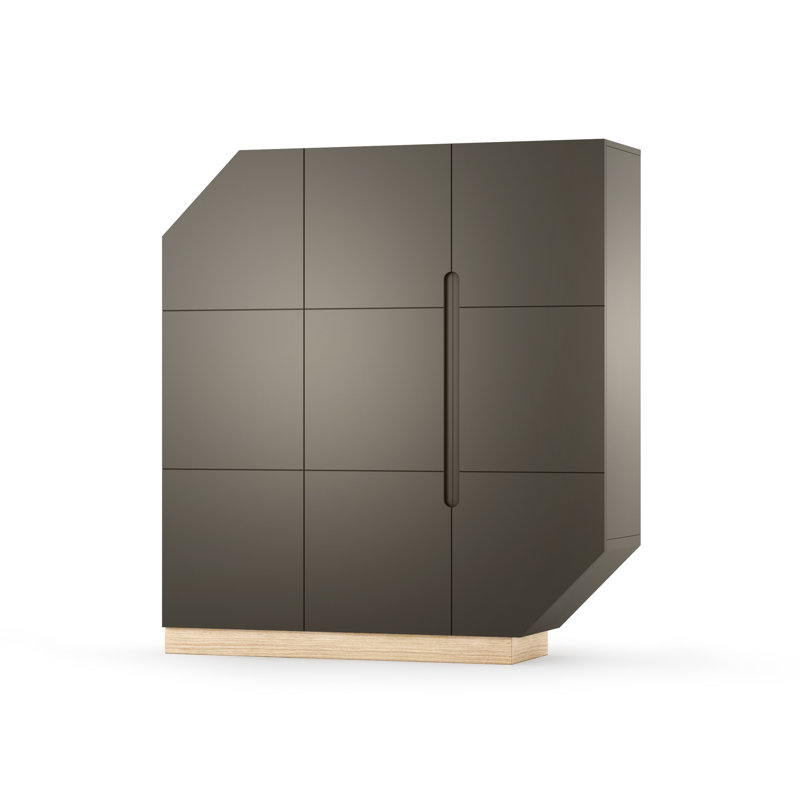 Calumet 3 -Door 12 -Shelf, Graphite