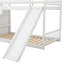 Bunk Bed With Convertible Slide And Stairway-118606539