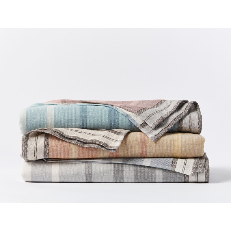 Tomales Beach Towel, Rosehip/Deep Ocean Ombre