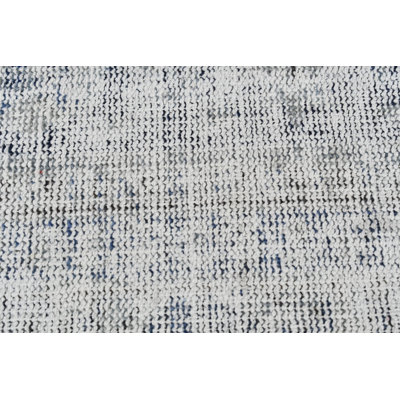 Handcrafted Vintage Turkish Rug with Traditional Motif Elevates Any Living Room Decor Blue/White