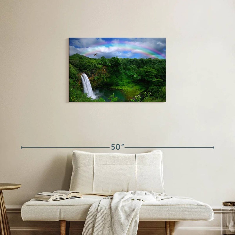 Cascade Alvord Kauai, H 20 po x l 30 po
