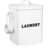 Metal Storage Canisters And Containers For Home And Kitchen Organization, Function, And Decor (White Laundry Box)