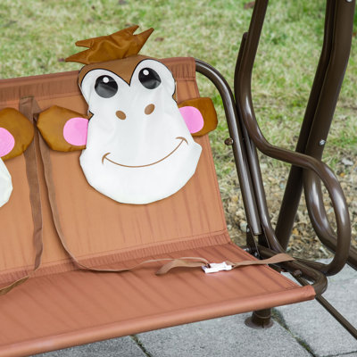 Children's 2 Person Porch Swing with Canopy