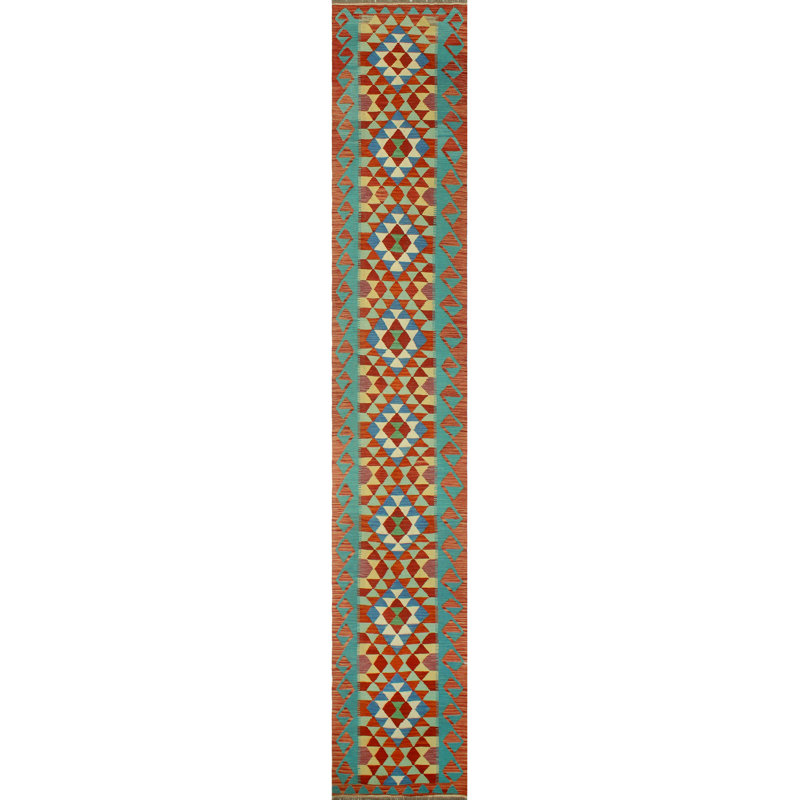 Bobbee Wool Geometric Indoor Rug