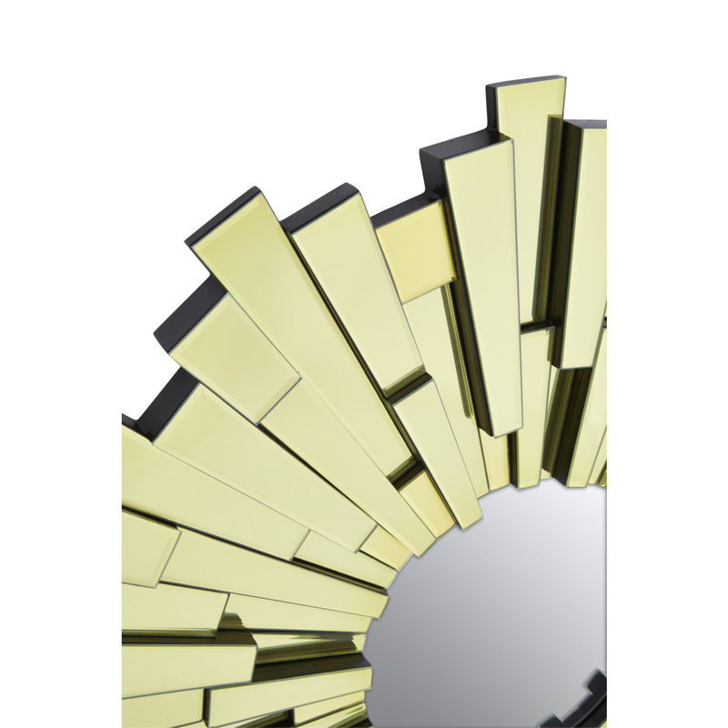 Sue Solid Wood Flat Wall Mirror