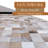 Bigley Geometric Handmade Cowhide Taupe/ Champagne Area Rug-256237271