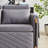 Velvet Multi-position adjustable Sofa with 2 Detachable Arm Pockets-445078446-457133296