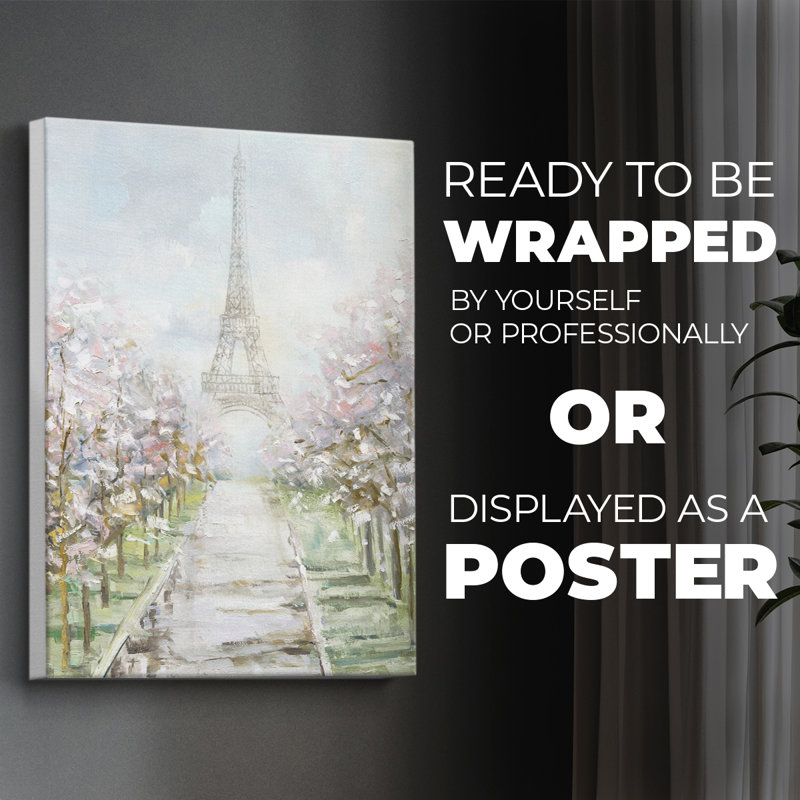 Arbres de Paris - Impression sur toile seulement - NON CADRE, H 18 po x l 12 po