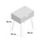 Lilot 48cm W Bedside Table