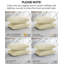 Ensemble de 2 taies décoratives matelassées à motif carré en microfibre à bords carrés passepoilés, de 2 po, 26 po x 26 po, crème Southshore-399142847-399142840