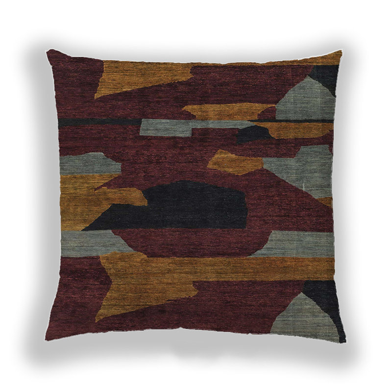 Coussin Abstract 1790, Microsuède
