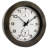 Chrisman Quartz Analog Indoor/Outdoor Wall Clock