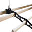 Wood Wall-Mounted Drying Rack