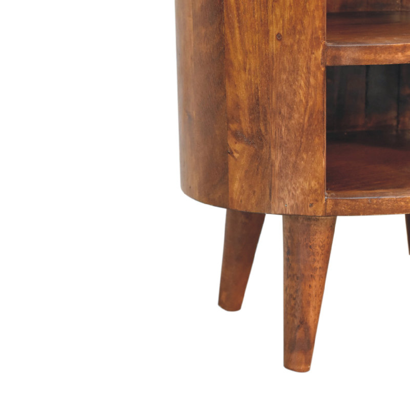 Jelisia 15.7'' W Solid Wood Nightstand