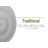 Endurathane Traditional Ceiling Medallion, 31 1/2"OD x 2 1/2"P (Fits Canopies up to 8 1/4"), Hand-Painted Ultra Pure White Finish-28575606