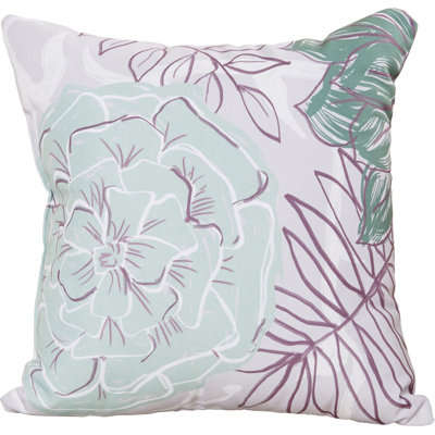 Flower Power Square Pillow Cover & Insert