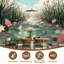 Papier peint à peler et coller Serene Water Lily Pond-747376658