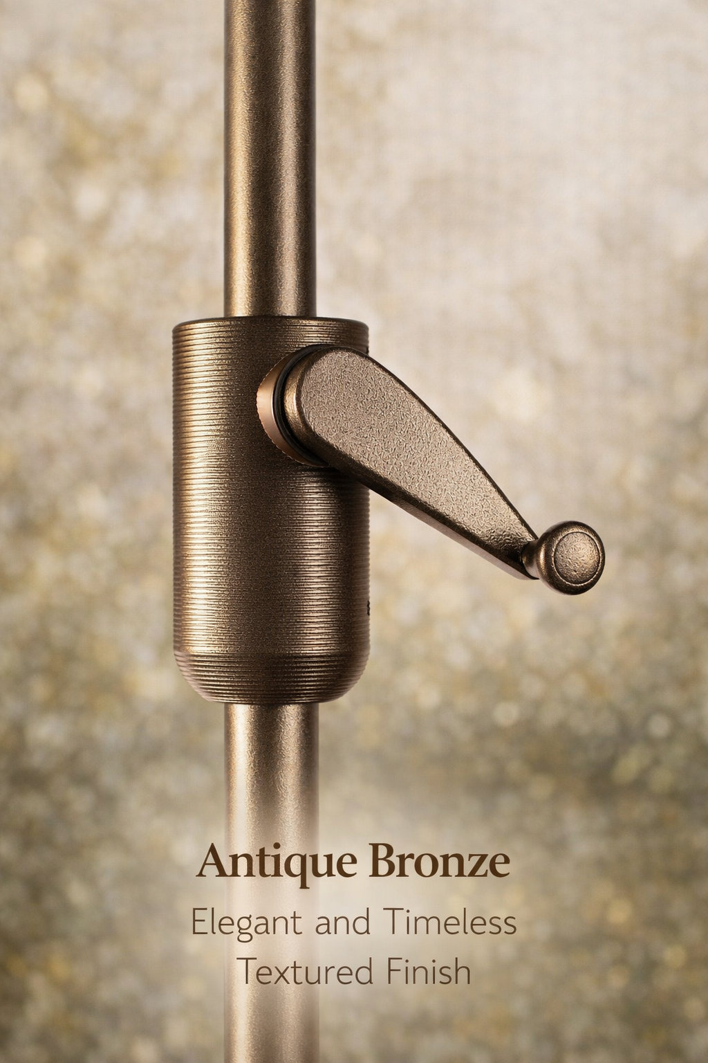 Natalie 6.2' Umbrella, Antique Bronze, Canvas Natural