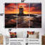 Amiah - ensemble d'art mural phares-108461660-108461663