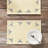 Buzzy Bees Cotton Geometric Rectangle Placemat
