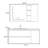 Minimalist light luxury bathroom cabinet