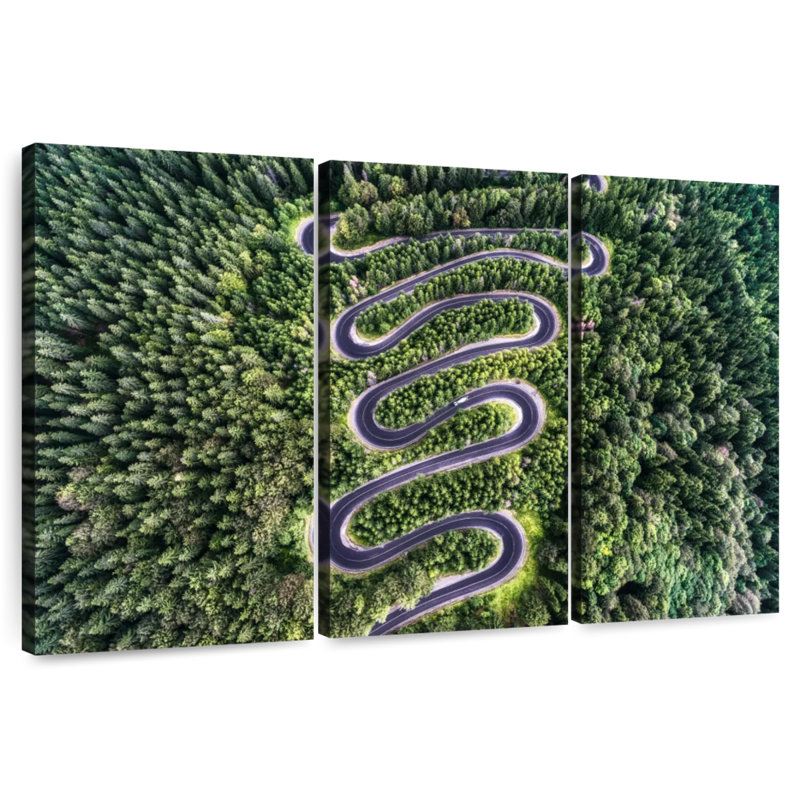 Mehar Transalpina Curvy Road, H 32 po x l 50 po