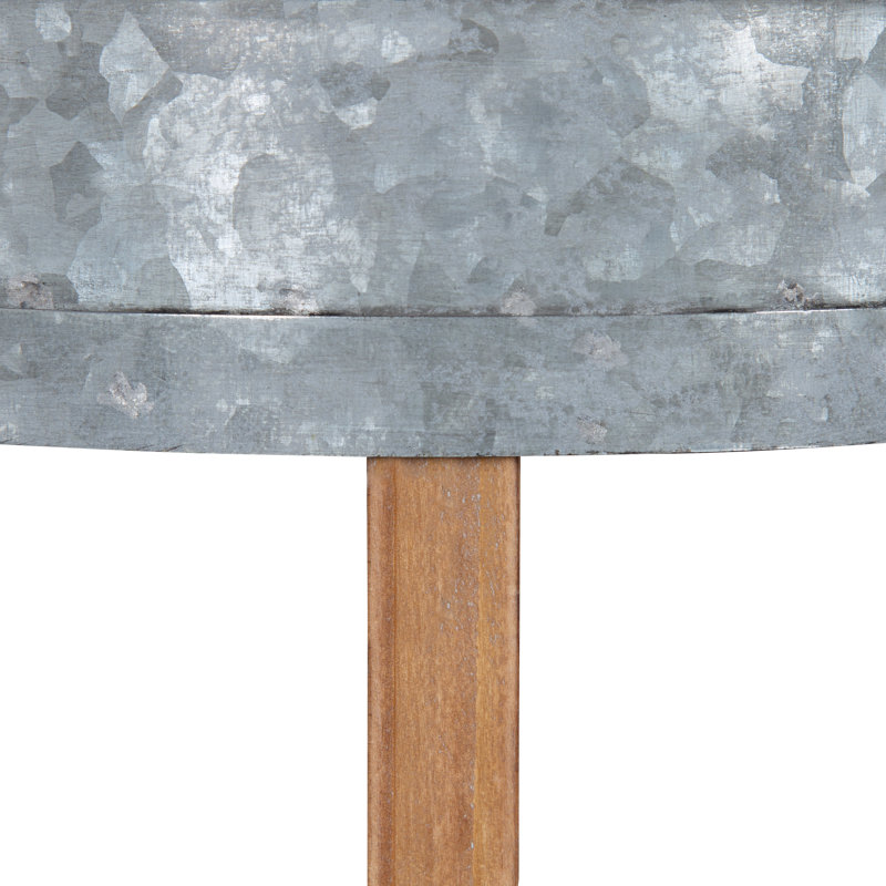 Figuier à figuier avec pot Gavri, H 55,24 po x l 19,69 po x P 15,75 po, Gris