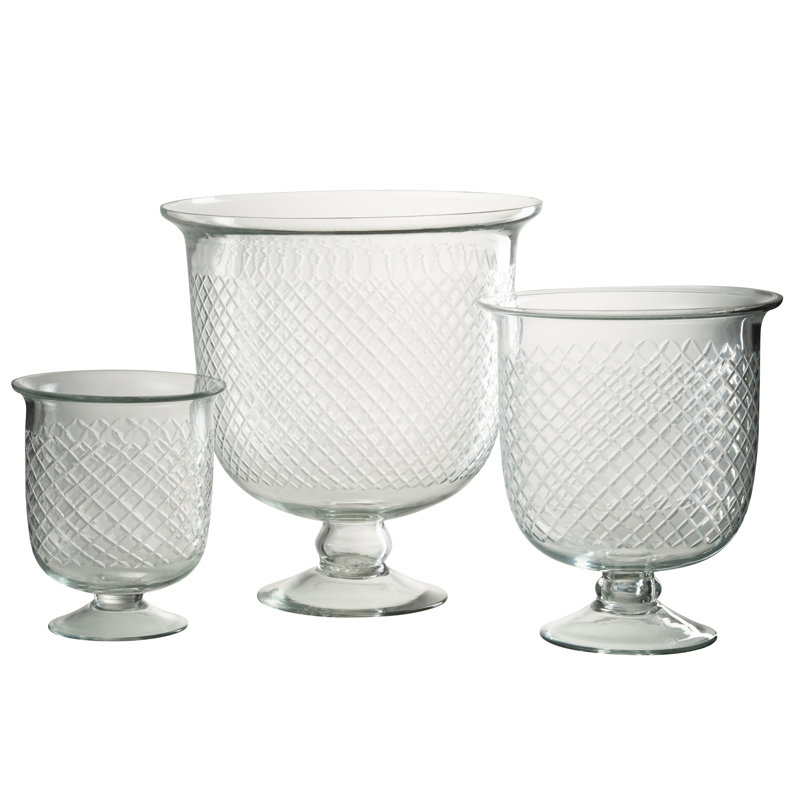 Anitrea Glass Table Vase 1, 31" H x 29.5" W x 29.5" D