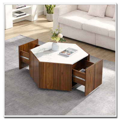 Retro Wood Coffee Table