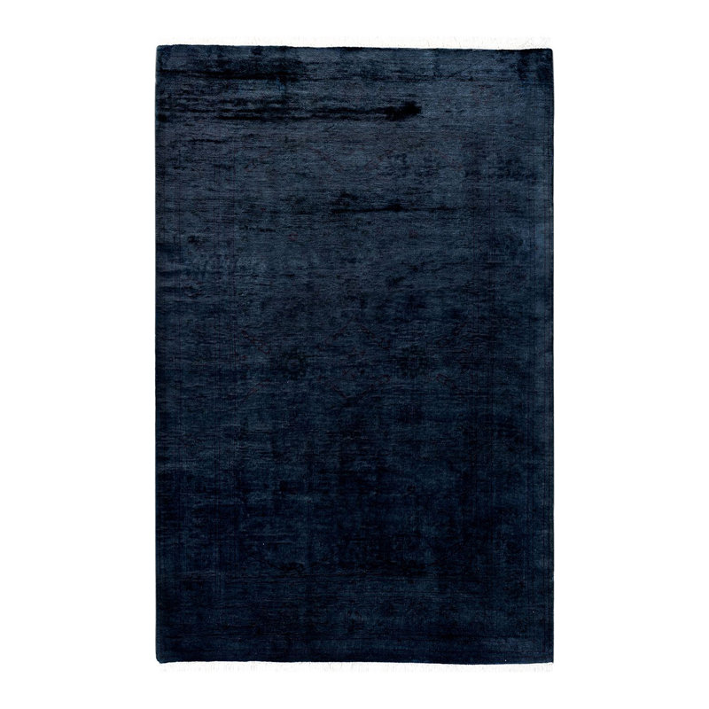 Fine Vibrance One-of-a-Kind 4' 2" X 6' 4" Hand Knotted Area Rug