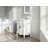 30 Inch Antique Style Old Timer Classic White Ellenton Bathroom Sink Vanity-82266784