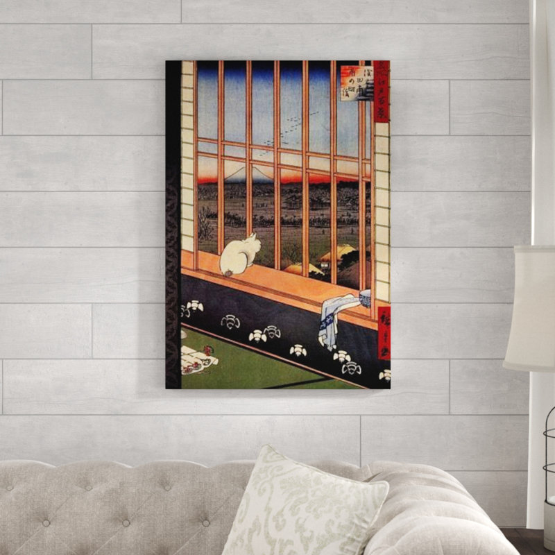 Hiroshige Utagawa - Wrapped Canvas Print