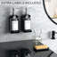 Distributeur mural de savon de salle de bain 16 oz.
