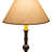 Rustic Lodge Metal Buffet Lamp