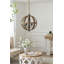 Lustre en bois 4 lumières
