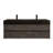 Golitz 59'' Double Bathroom Vanity with Stainless Steel Top-238396067