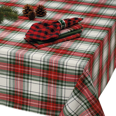 Varnum Plaid Tablecloth