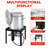 Feasto Heavy-Duty Propane Seafood Boiling Kit, Multifunctional Outdoor Propane Cooker with Perforated Basket, 100 QT Seafood Boiler for Backyard Feasts-124394457